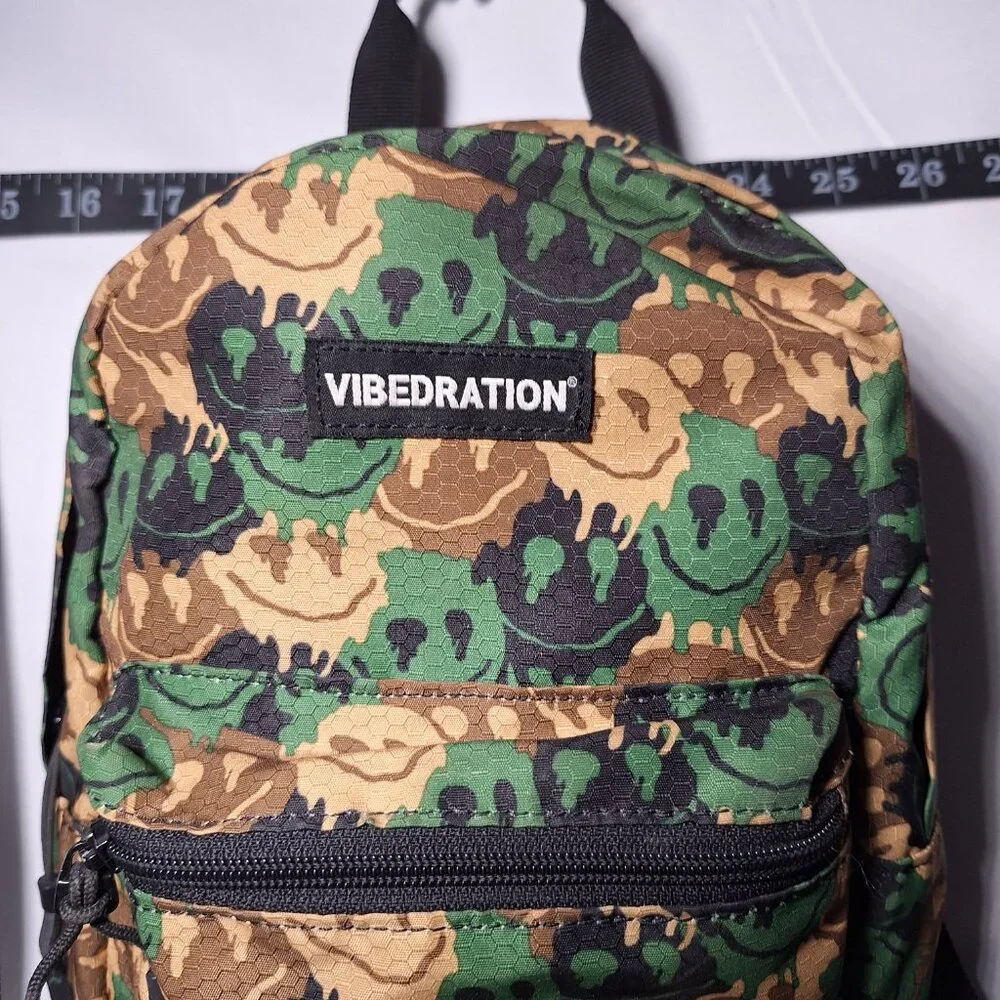Vibedration Hydration Backpack w/o bladder - Small - Smiley Faces - Used